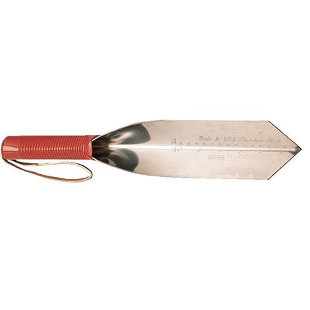 WILCOX ALL-PRO TOOLS ALL-PRO Trowel, 14 in L, Stainless Steel 202S